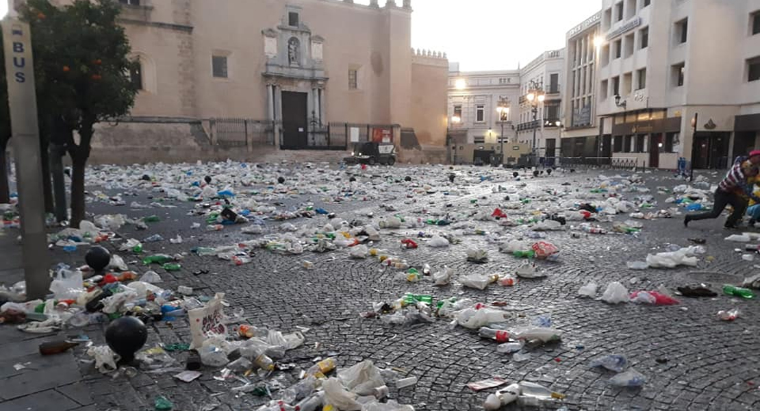 La imagen que tendremos todo el Carnaval si FCC no llega a un acuerdo en Badajoz