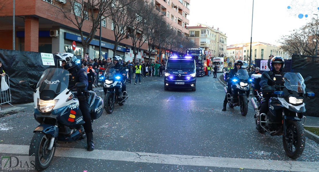 Imágenes de la Cabalgata de los Reyes Magos de Badajoz 2024