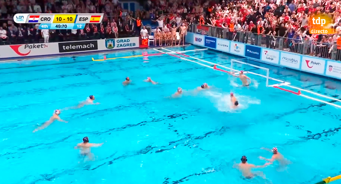 Una remontada espectacular hace campeona de Europa a España en waterpolo