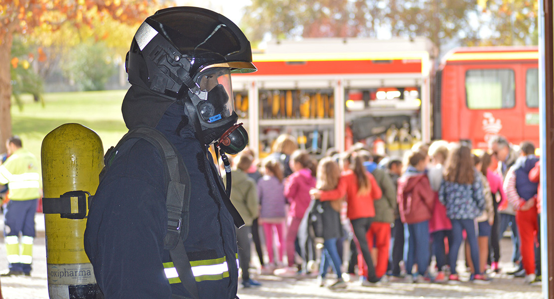 Los colegios de Badajoz podrán visitar el Parque de Bomberos