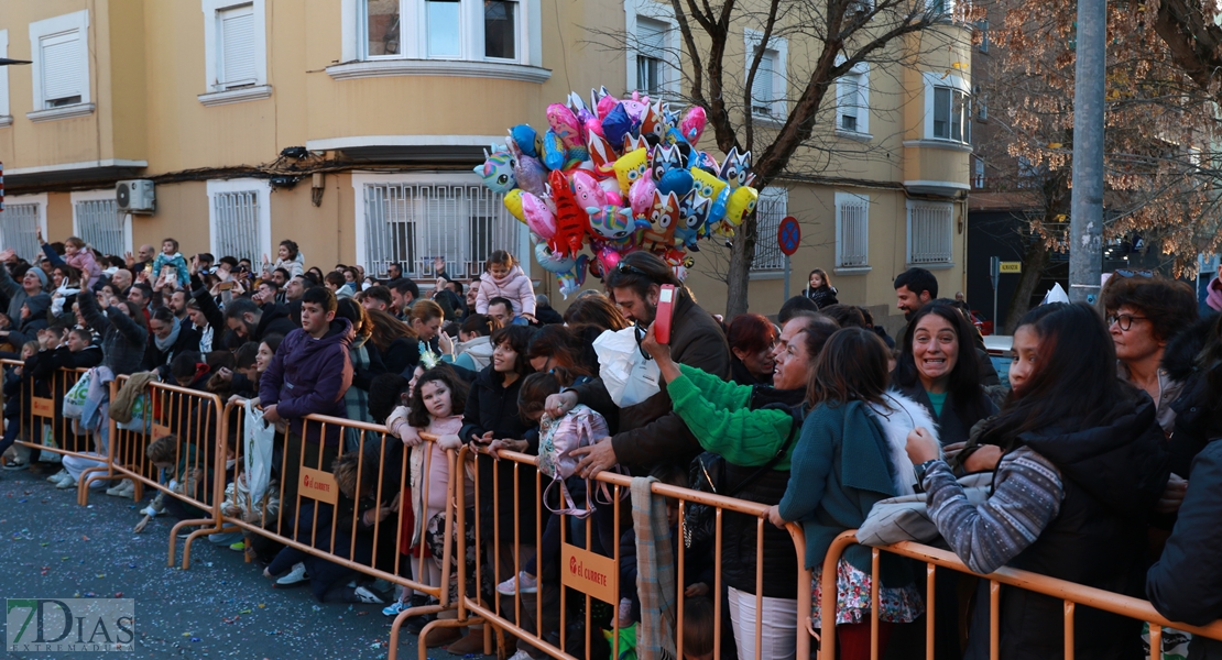 Imágenes de la Cabalgata de los Reyes Magos de Badajoz 2024