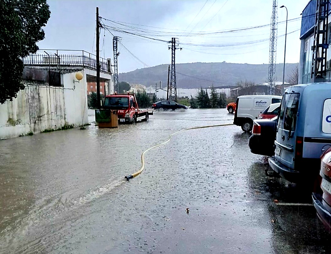 Los Bomberos del SEPEI imprescindibles durante la borrasca Juan