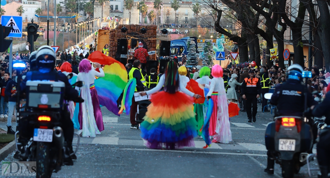 Imágenes de la Cabalgata de los Reyes Magos de Badajoz 2024