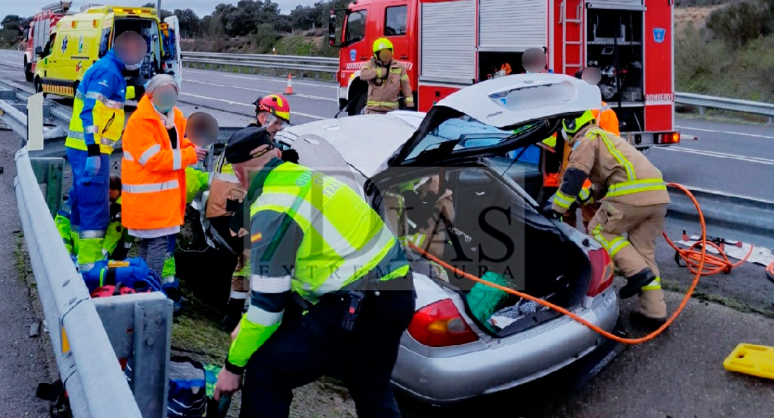 Accidente mortal en Extremadura