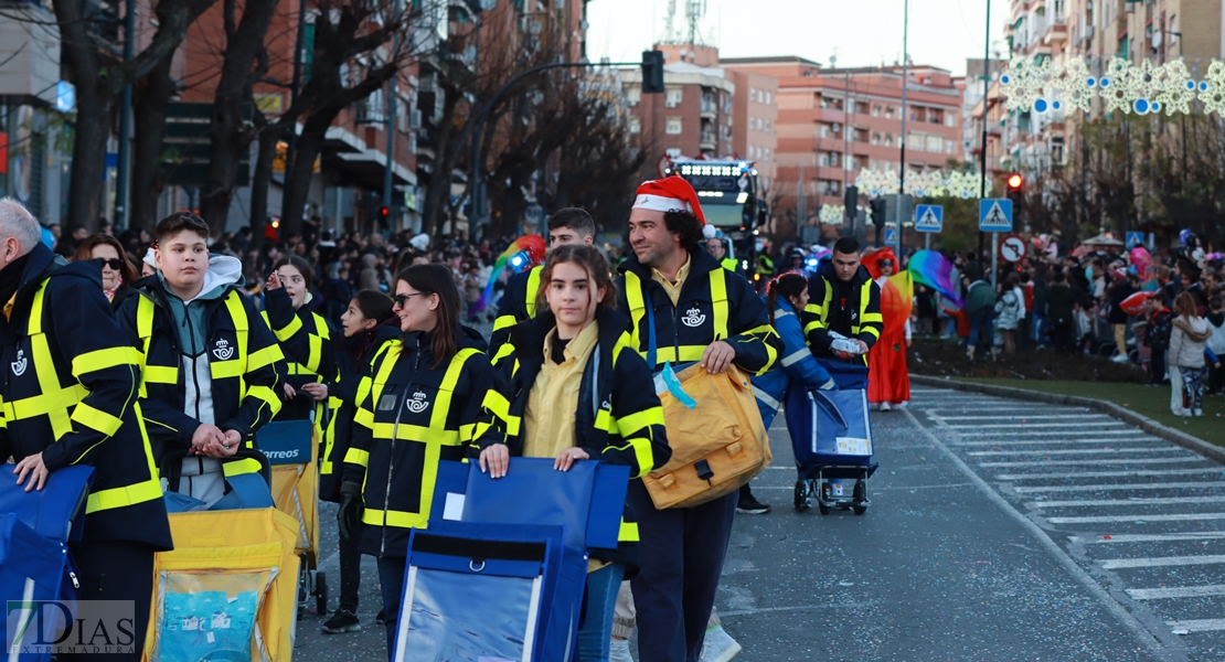 Imágenes de la Cabalgata de los Reyes Magos de Badajoz 2024