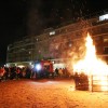 Buen ambiente en la antesala del Carnaval gracias a las Candelas de la margen derecha