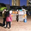 Buen ambiente en la antesala del Carnaval gracias a las Candelas de la margen derecha