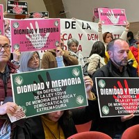 Anuncian la derogación de la Ley de Memoria Histórica y se convocan manifestaciones en Extremadura