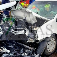 Actualizan el estado de los cuatro heridos en el grave accidente de la EX-203