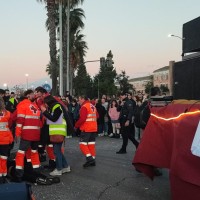 Se precipita desde una carroza de la cabalgata de los Reyes Magos en Badajoz