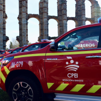 Diputación de Badajoz incorpora nuevos vehículos a los parques de Bomberos de la provincia