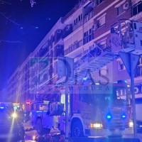 Un amplio dispositivo se desplaza a un incendio en Plasencia