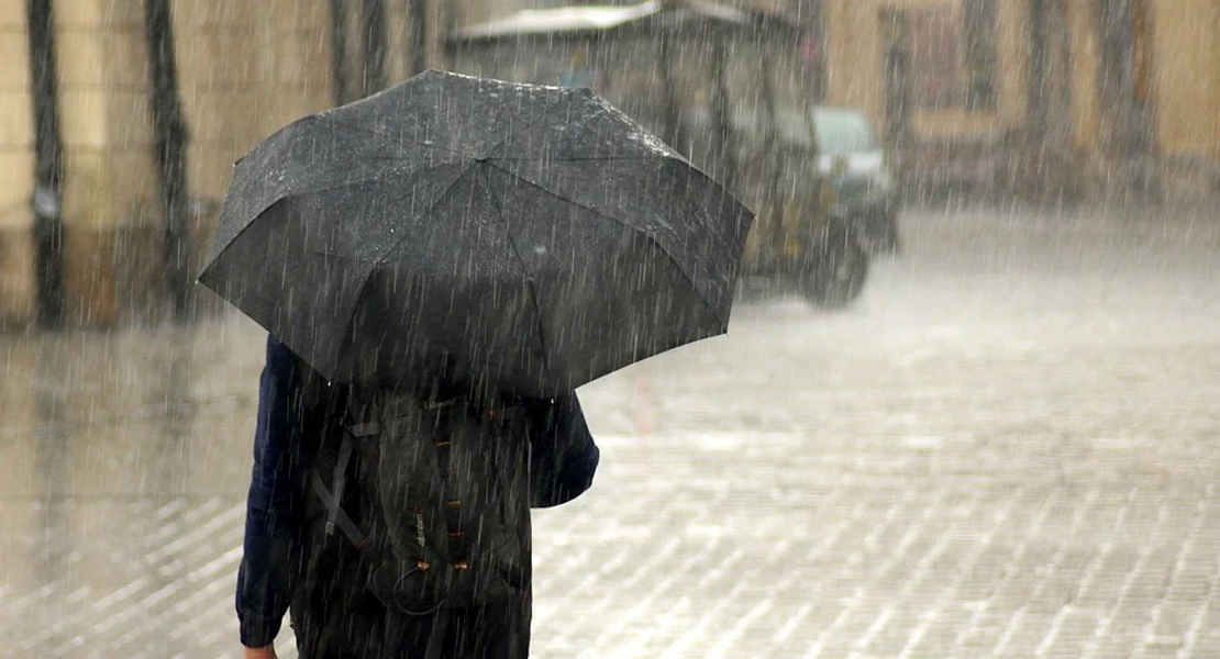 Lluvias intensas en parte de Extremadura