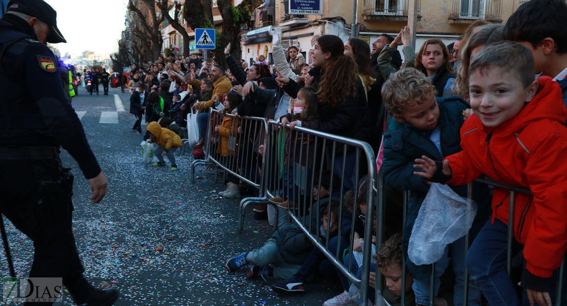 Imágenes de la Cabalgata de los Reyes Magos de Badajoz 2024