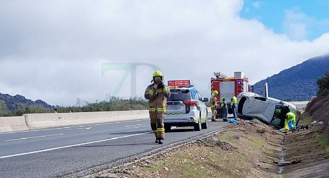 Accidente de tráfico en la A-5