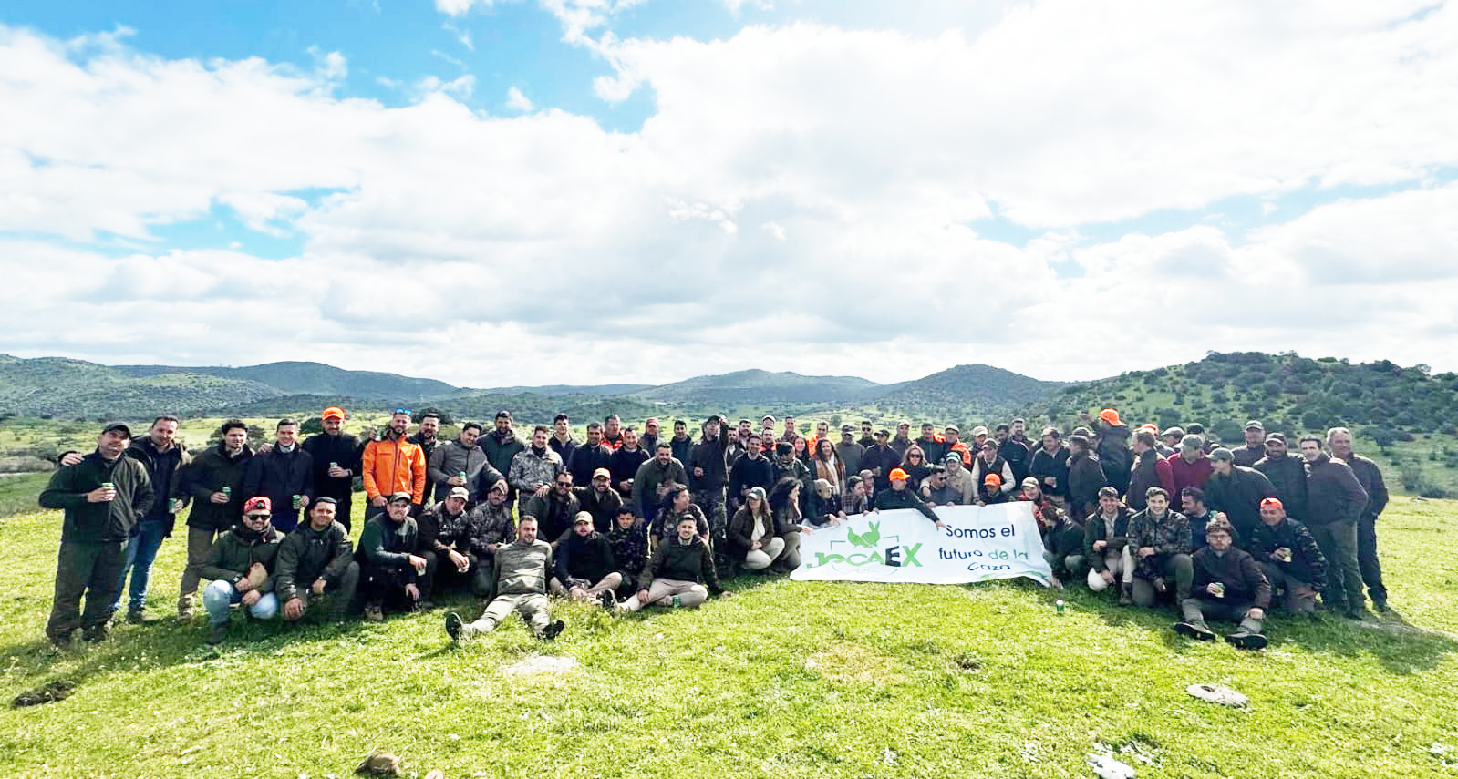 Más de un centenar de jóvenes participan en la tradicional tirada de JOCAEX