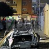 Un incendio de vehículo afecta a un edificio en Badajoz