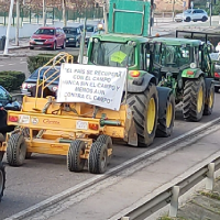 Continúan las protestas del campo en Extremadura: estas son las carreteras cortadas