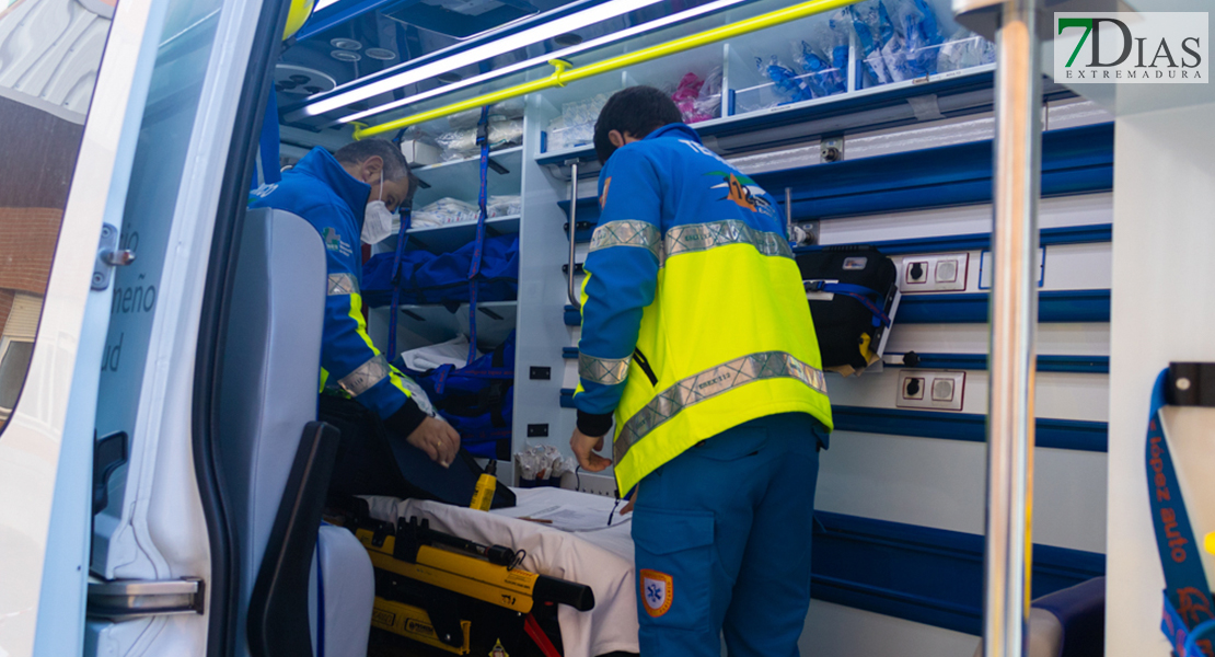 Sufre una caída de altura en un accidente laboral en Don Benito (BA)