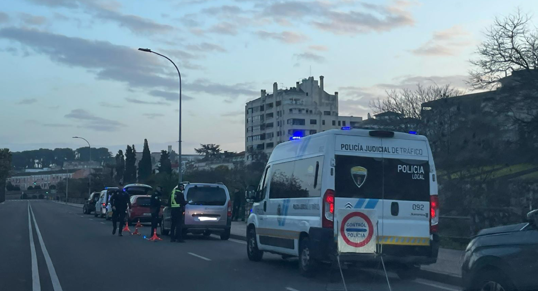 Investigado en Badajoz por un presunto delito contra la seguridad vial