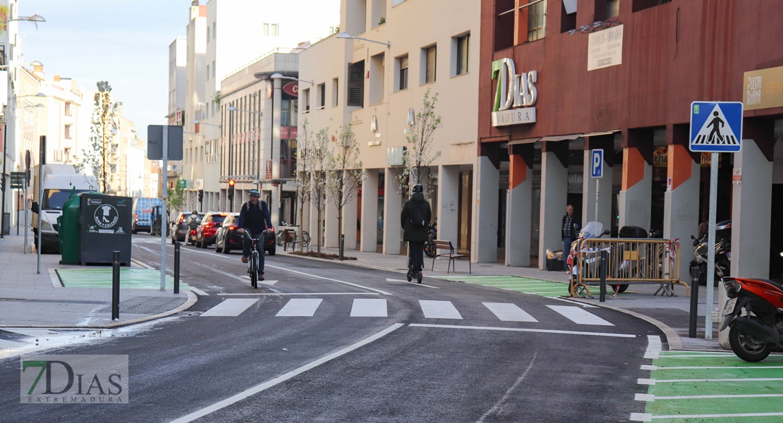 Abre al tráfico Juan Carlos I y calle Prim en Badajoz: así ha quedado