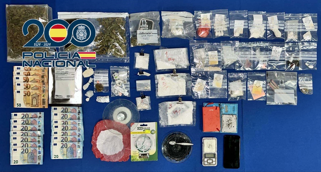 Varias operaciones antidroga se saldan con 7 detenidos en Badajoz