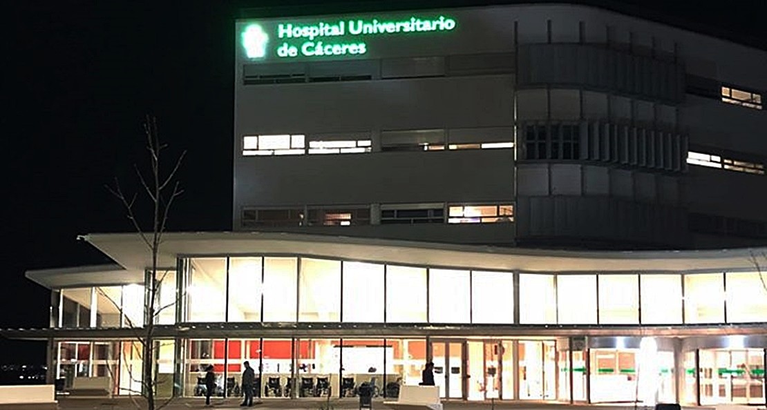 Trasladado hasta el hospital universitario por un accidente en Extremadura