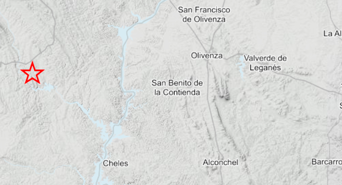 El IGN registra un terremoto cerca de Extremadura