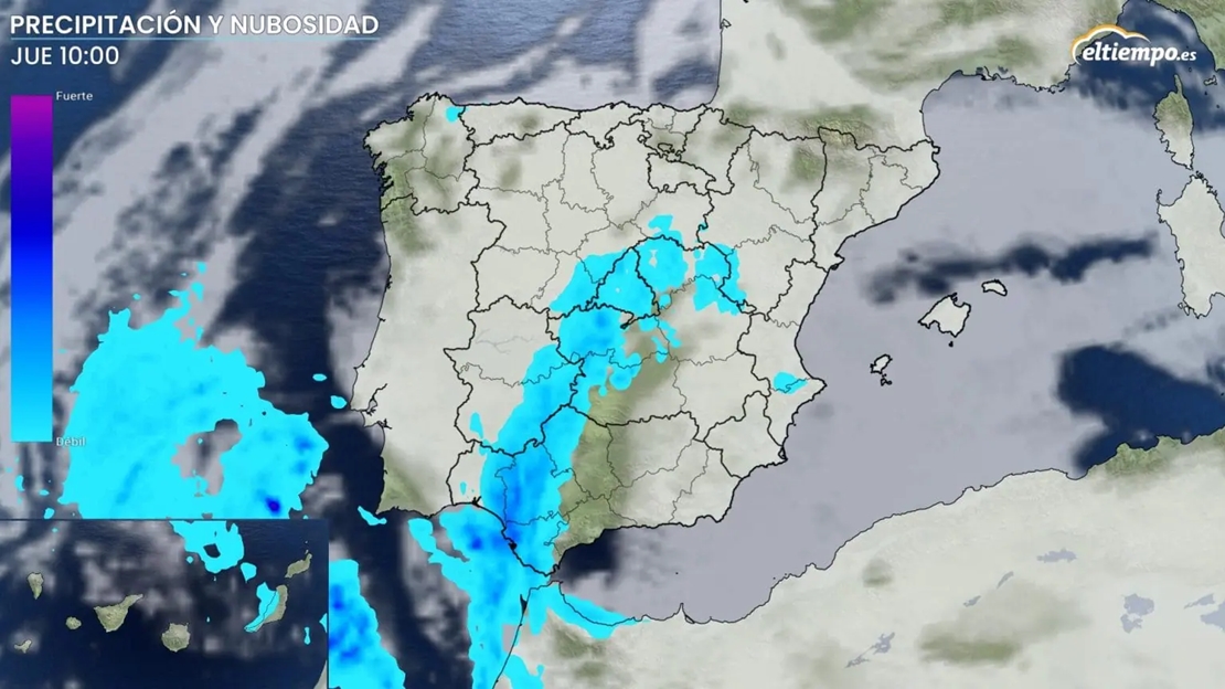 Una DANA podría marcar el inicio de la Semana Santa