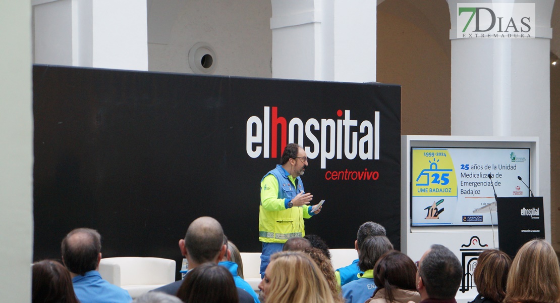La Unidad Medicalizada de Emergencias celebra 25 años con actividades en Badajoz