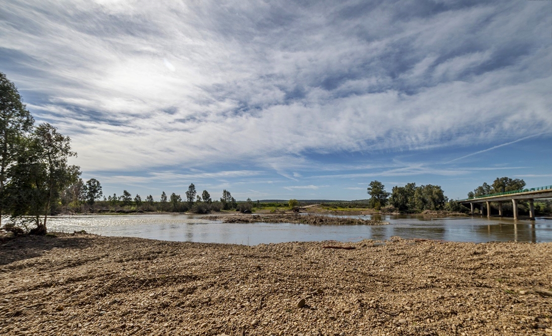 Eliminan el badén de Villagonzalo a su paso por el río Guadiana