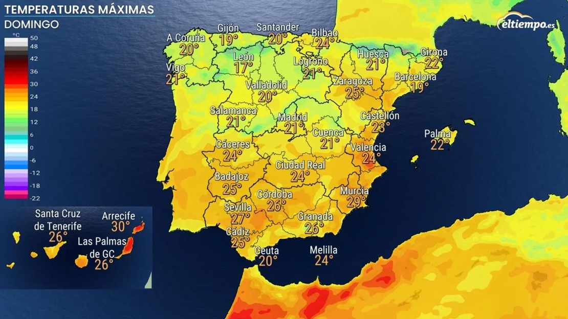 Calor de mayo en el último fin de semana de invierno