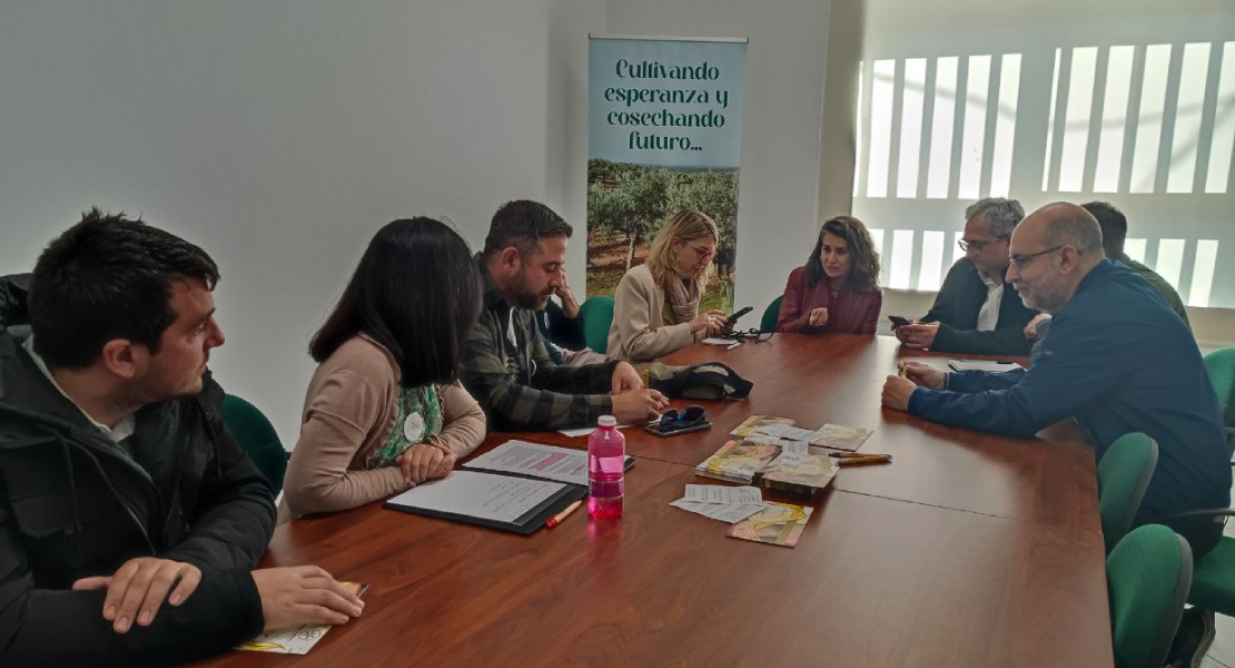 El olivar tradicional centra las conversaciones entre Asomanca y UpE