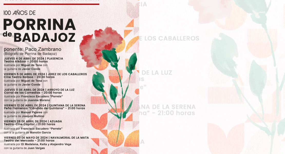Celebran el legado del Porrina de Badajoz a través de varias conferencias en Extremadura
