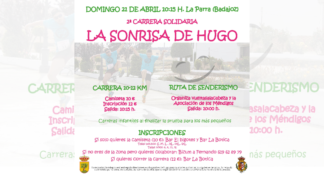 II Carrera solidaria 'La Sonrisa de Hugo' en La Parra (BA)