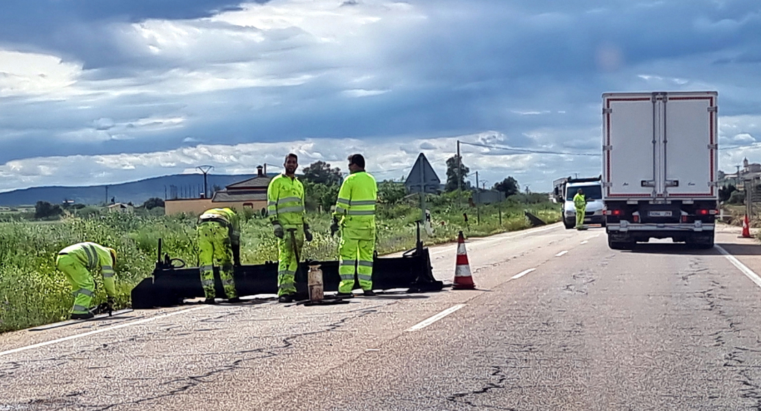 Varias carreteras extremeñas permanecerán cortadas por obras