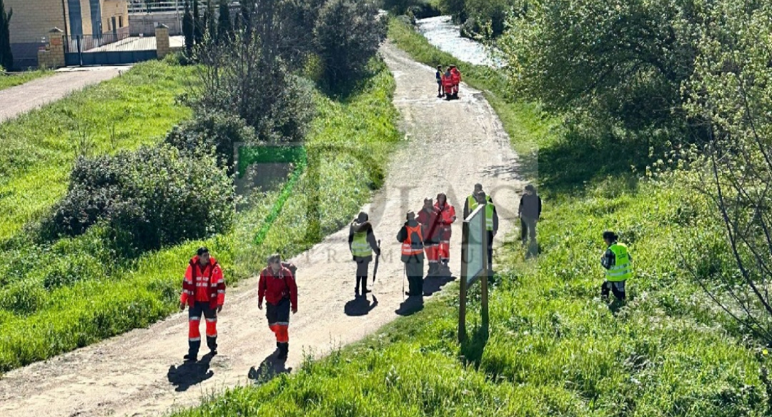 Peinan las zonas frecuentadas por el desaparecido en Logrosán