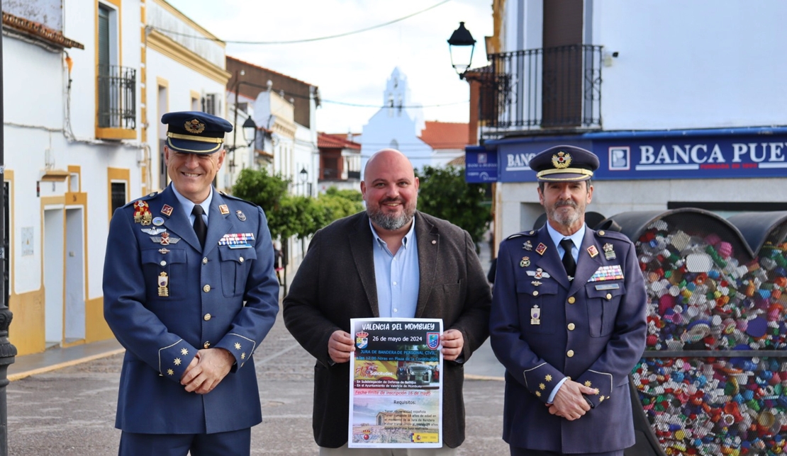 Valencia del Mombuey celebrará una Jura de Bandera Civil