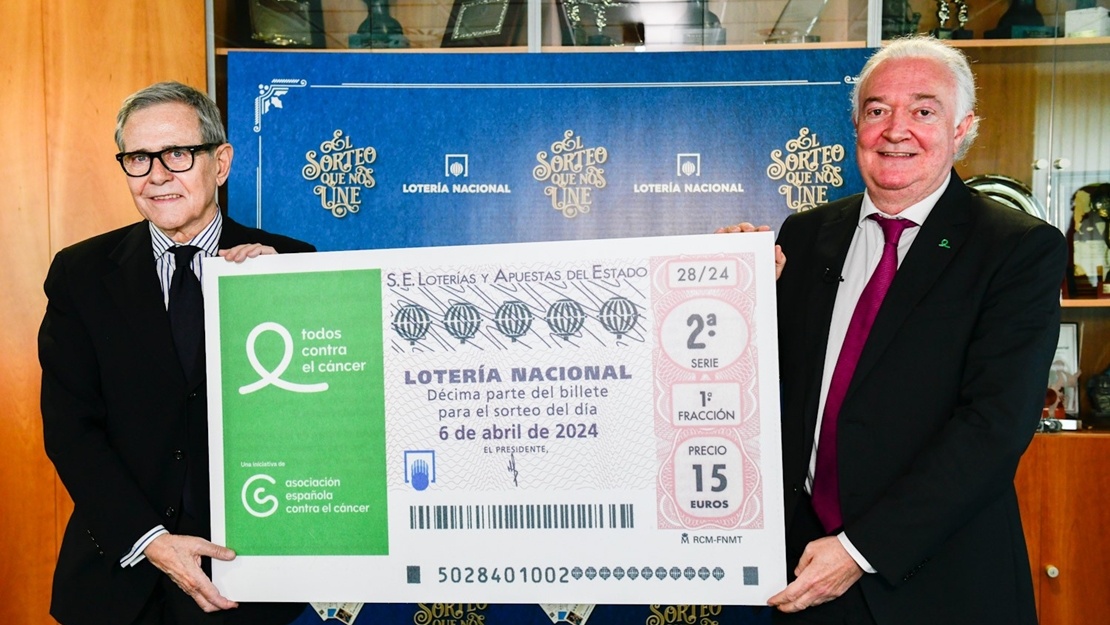 Sorteo Extraordinario de Lotería Nacional Asociación Española Contra el Cáncer