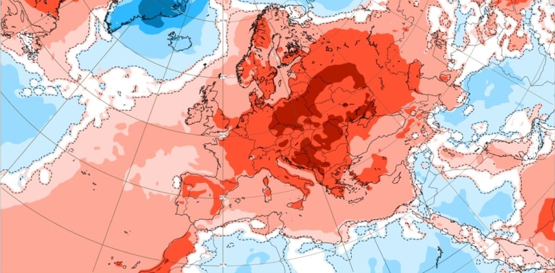 Avanzan un cambio de tiempo radical: una dorsal de récord traerá calor de ‘verano’