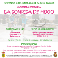 II Carrera solidaria 'La Sonrisa de Hugo' en La Parra (BA)