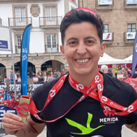 Alegría del paratriatlón extremeño en el Campeonato de España de Duatlón