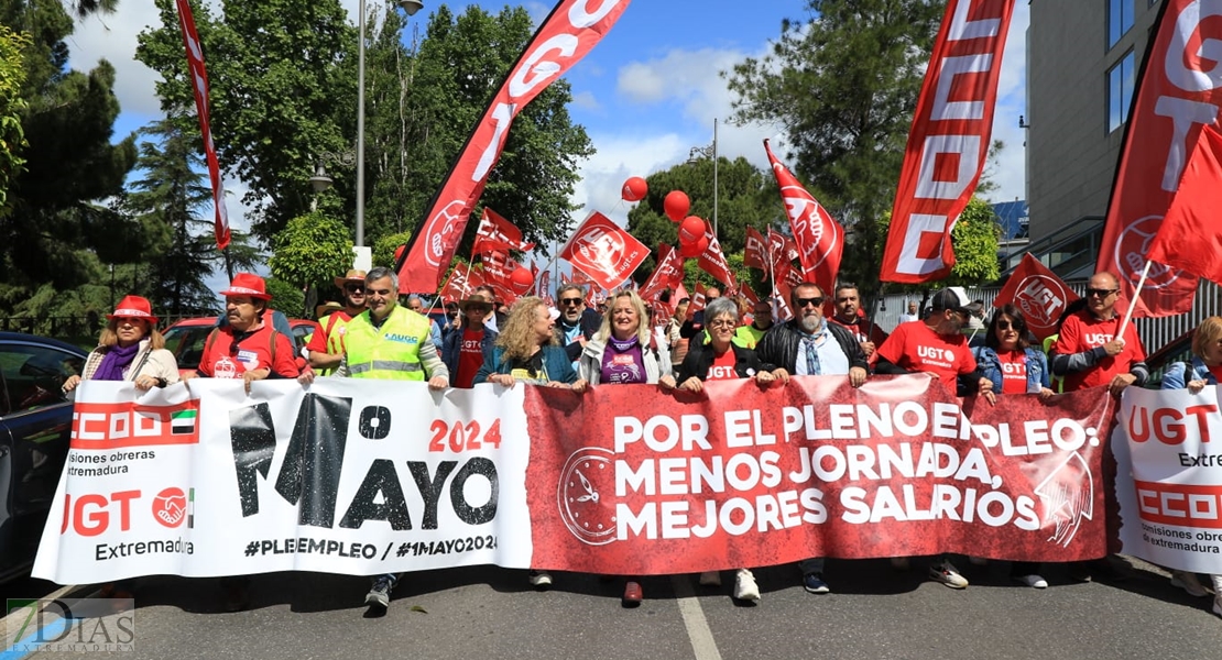 La manifestación por los derechos de los trabajadores toma las calles