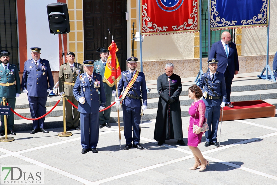 Más de 100 personas participan en la Jura de Bandera Civil de Valencia del Mombuey