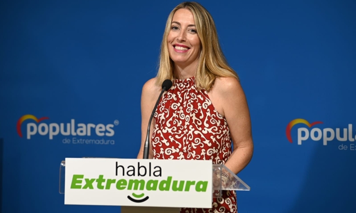 María Guardiola sale de la UCI