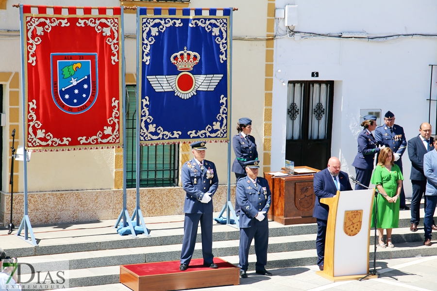 Más de 100 personas participan en la Jura de Bandera Civil de Valencia del Mombuey