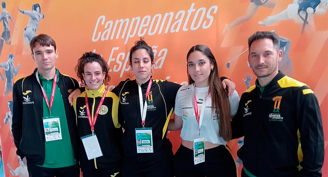 Buenos resultados de la UEx en el nacional de taekwondo