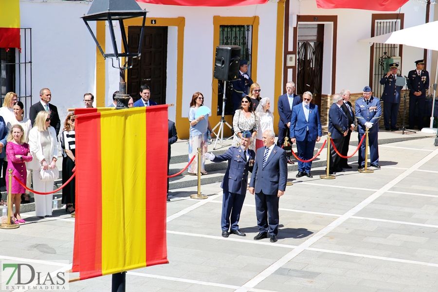 Más de 100 personas participan en la Jura de Bandera Civil de Valencia del Mombuey