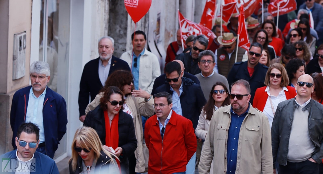 La manifestación por los derechos de los trabajadores toma las calles