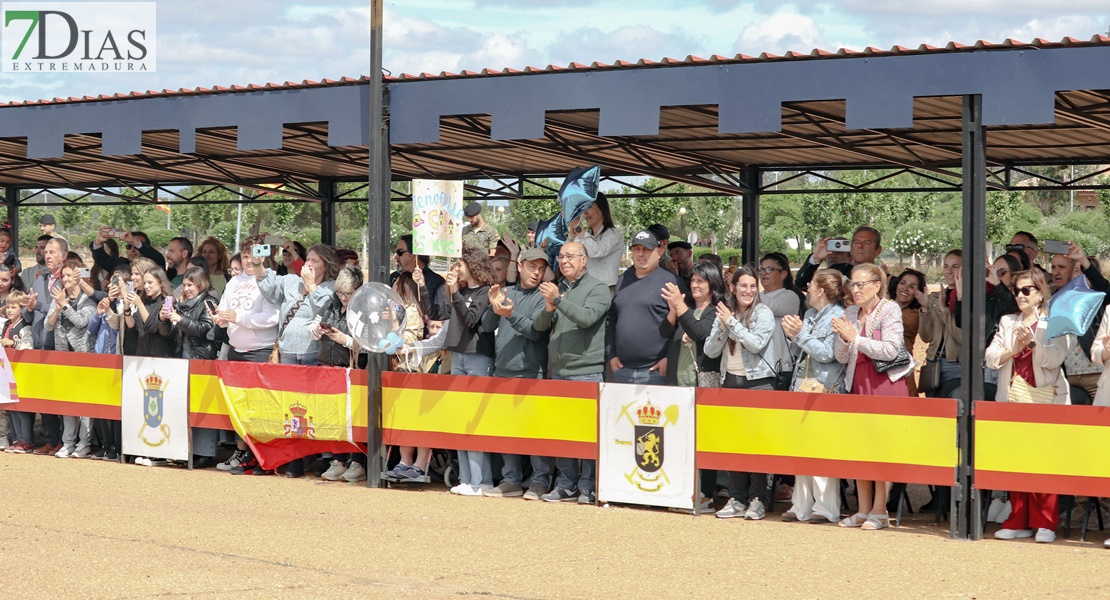 Emoción en la llegada del segundo contingente de militares extremeños a Bótoa